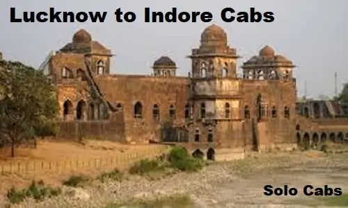 lucknow to indore cabs