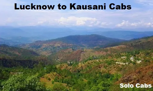 lucknow to kausani cabs