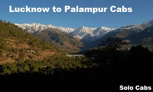 lucknow to palampur cabs