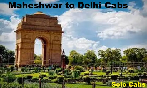 maheshwar to delhi cabs