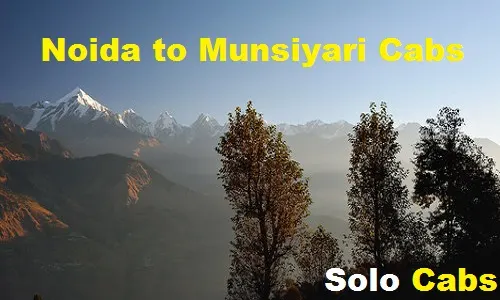 noida to munsiyari cabs