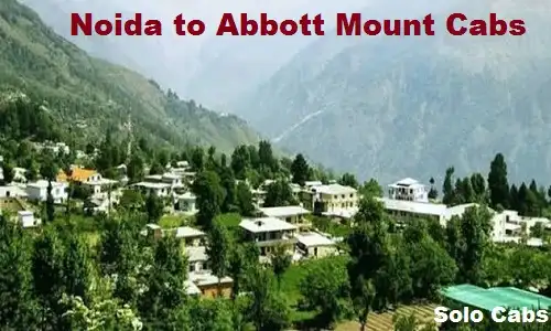 noida to abbott mount cabs
