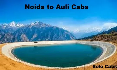 noida to auli cabs