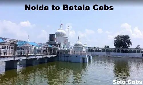noida to batala cabs