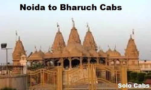 noida to bharuch cabs