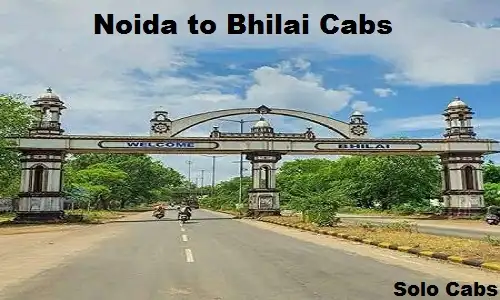 noida to bhilai cabs