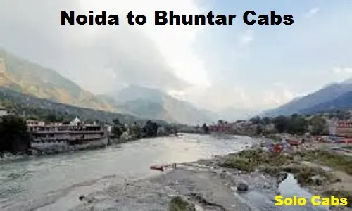 noida to bhuntar cabs