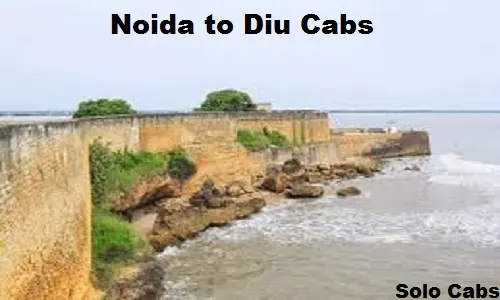 noida to diu cabs