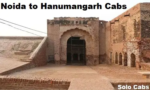 noida to hanumangarh cabs