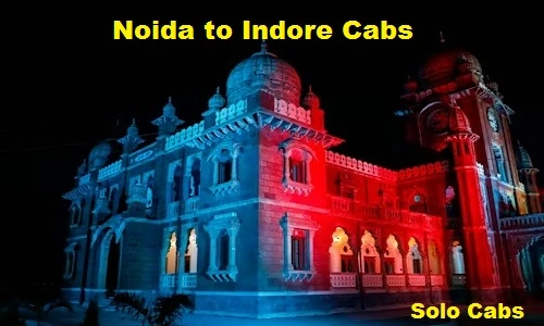 noida to indore cabs