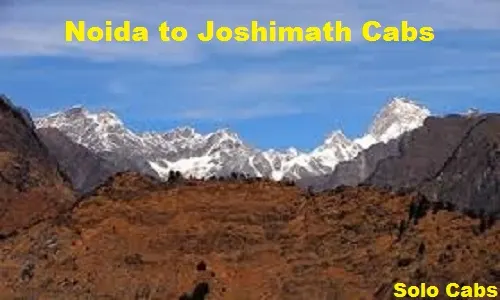 noida to joshimath cabs
