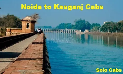 noida to kasganj cabs