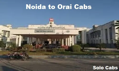 noida to orai cabs
