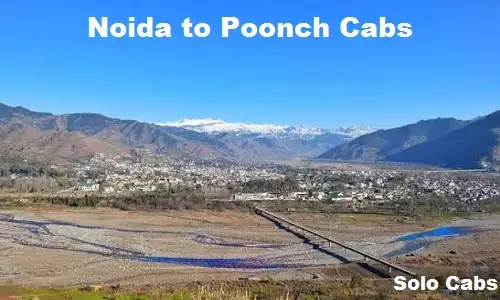 noida to poonch cabs