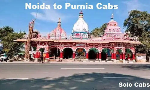 noida to purnia cabs