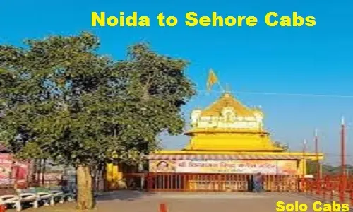 noida to sehore cabs