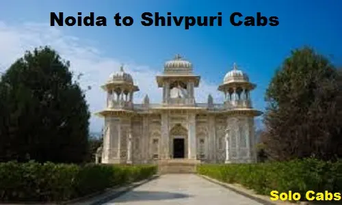 noida to shivpuri cabs