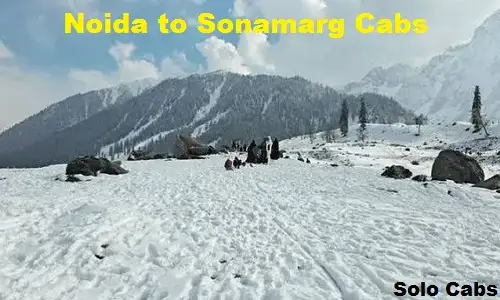 noida to sonamarg cabs