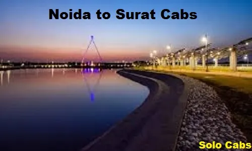 noida to surat cabs