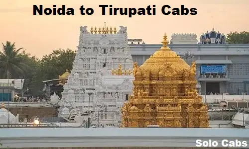 noida to tirupati cabs