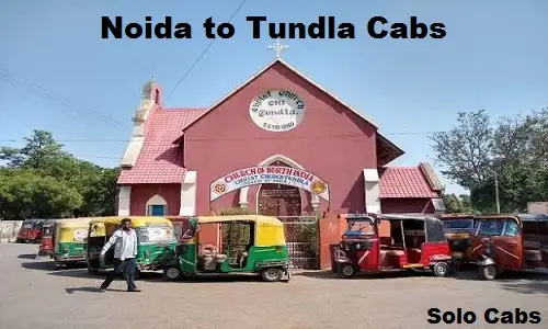 noida to tundla cabs