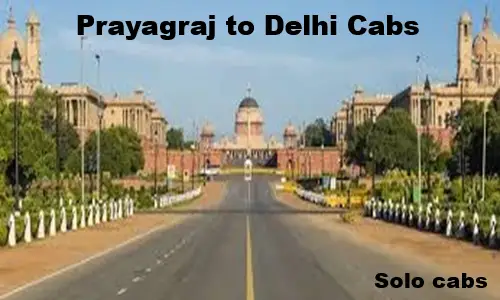 prayagraj to delhi cabs