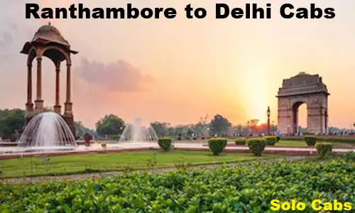 ranthambore to delhi cabs