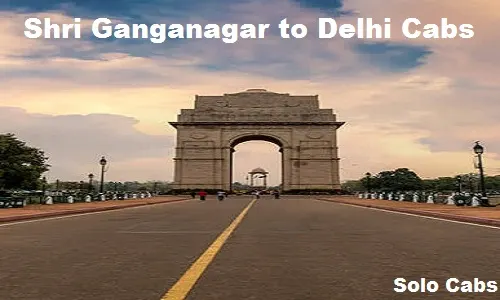 shri ganganagar to delhi cabs
