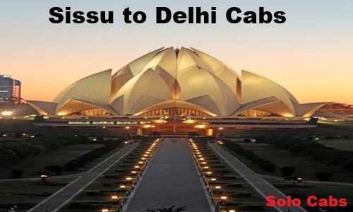 sissu to delhi cabs