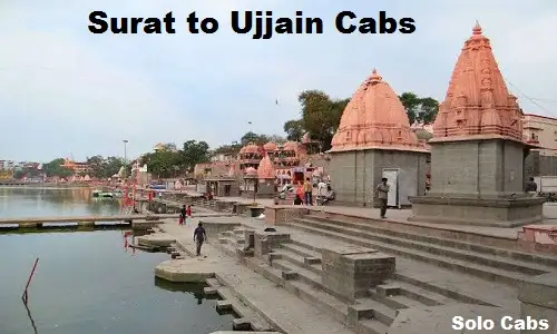 surat to ujjain cabs
