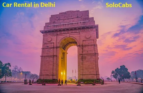 Car Rental in Delhi with Driver | Book Now & Get 25% OFF